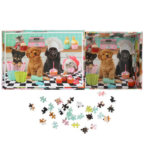 Set of 2 Keepsakes 500 Piece Jigsaw Puzzles | Dogs Having Fun