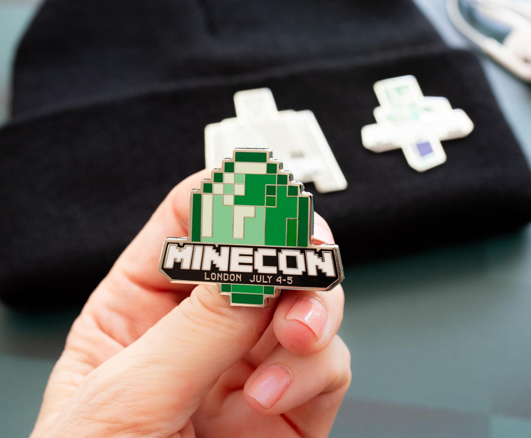 Minecraft Minecon 2015 Exclusive Pin Set of 3