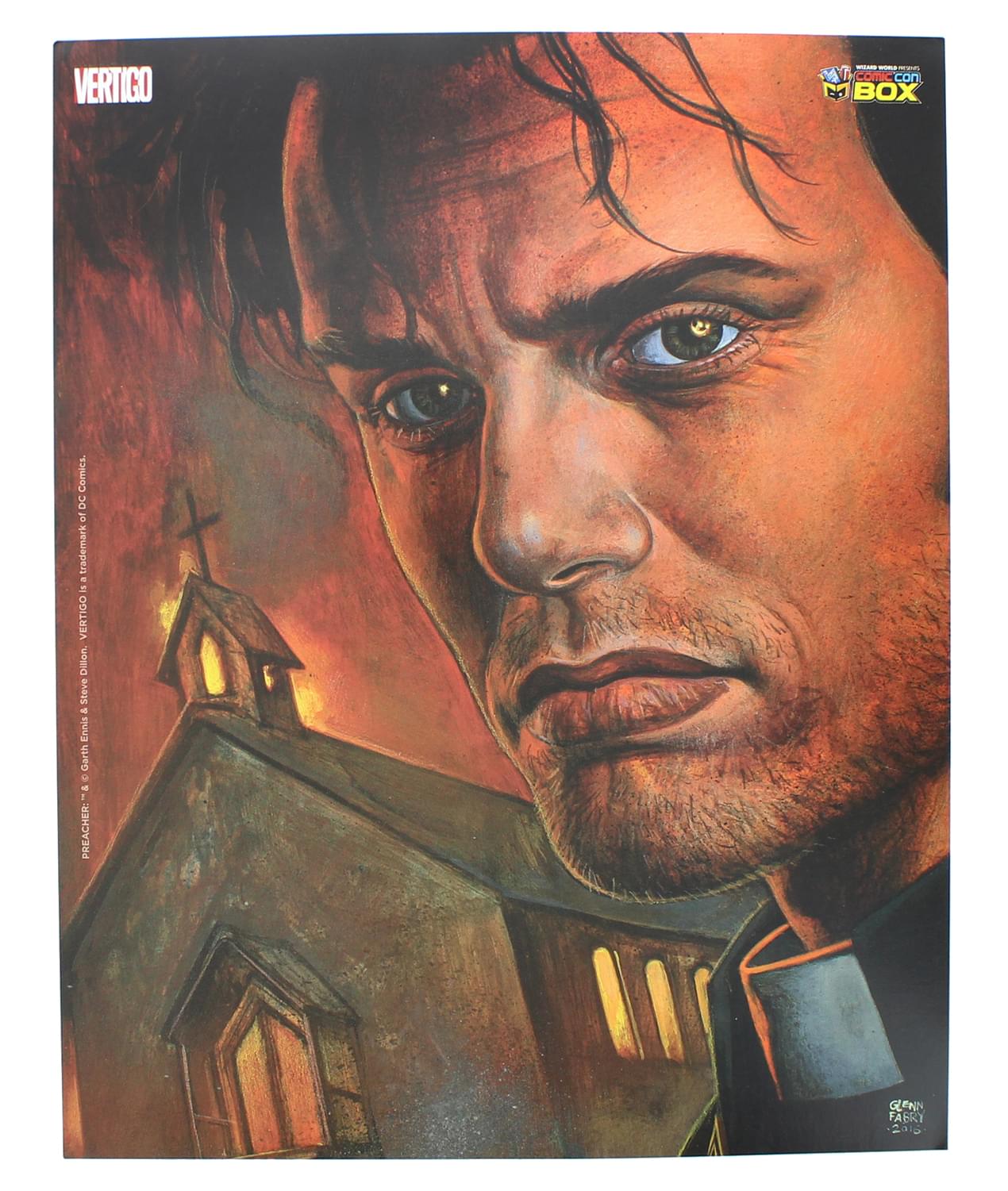 Preacher Limited Edition 8x10 Inch Art Print by Glenn Fabry