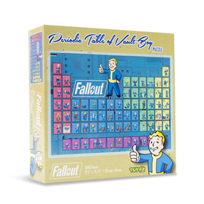 Fallout Periodic Table Of Vault Boy 1000-Piece Jigsaw Puzzle | Toynk Exclusive