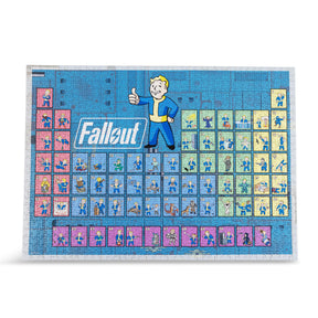 Fallout Periodic Table Of Vault Boy 1000-Piece Jigsaw Puzzle | Toynk Exclusive