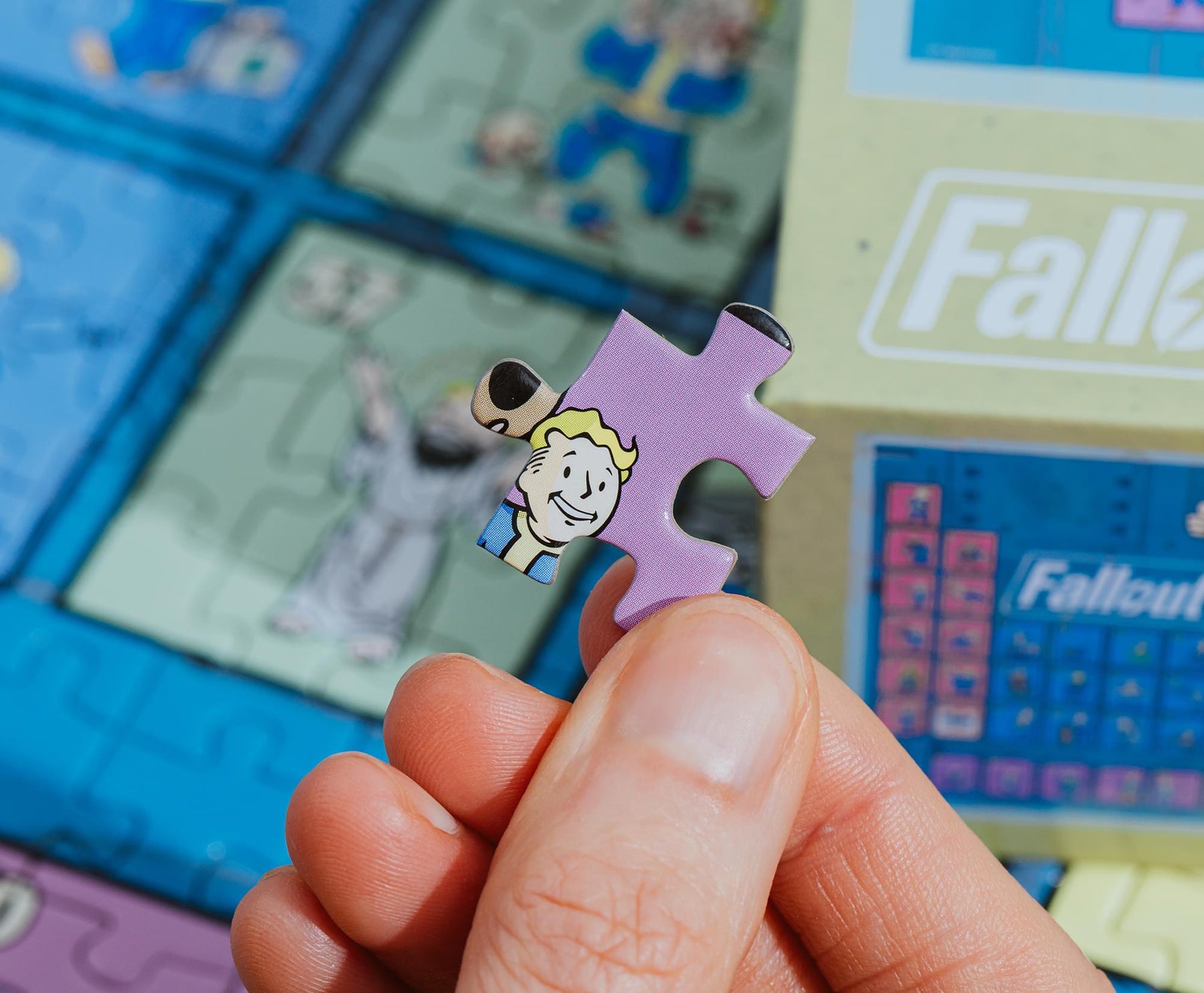 Fallout Periodic Table Of Vault Boy 1000-Piece Jigsaw Puzzle | Toynk Exclusive