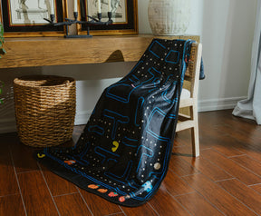 Pac-Man Classic Maze 45 x 60 Inch Throw Blanket