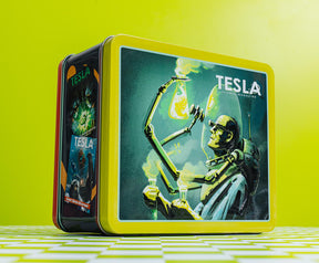 Fallout Tesla Science Magazine Metal Lunchbox