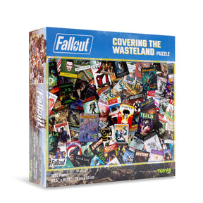 Fallout Covering The Wasteland 1000-Piece Jigsaw Puzzle | Toynk Exclusive