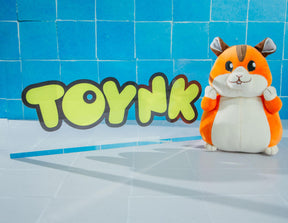 Toynk Mascot 8-Inch Collector Plush Toy | Waffles the Hamster