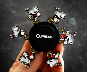 Cuphead Running 3-Inch Fidget Toy Spinner