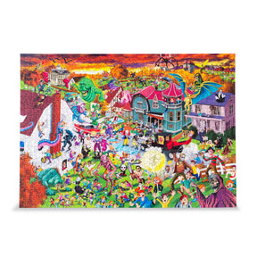 Horror Attack 1000-Piece Jigsaw Puzzle | Toynk Exclusive