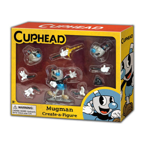 Cuphead Create-A-Figure 3-Inch Mini Figure | Mugman