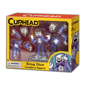 Cuphead Create-A-Figure 4-Inch Mini Figure | King Dice