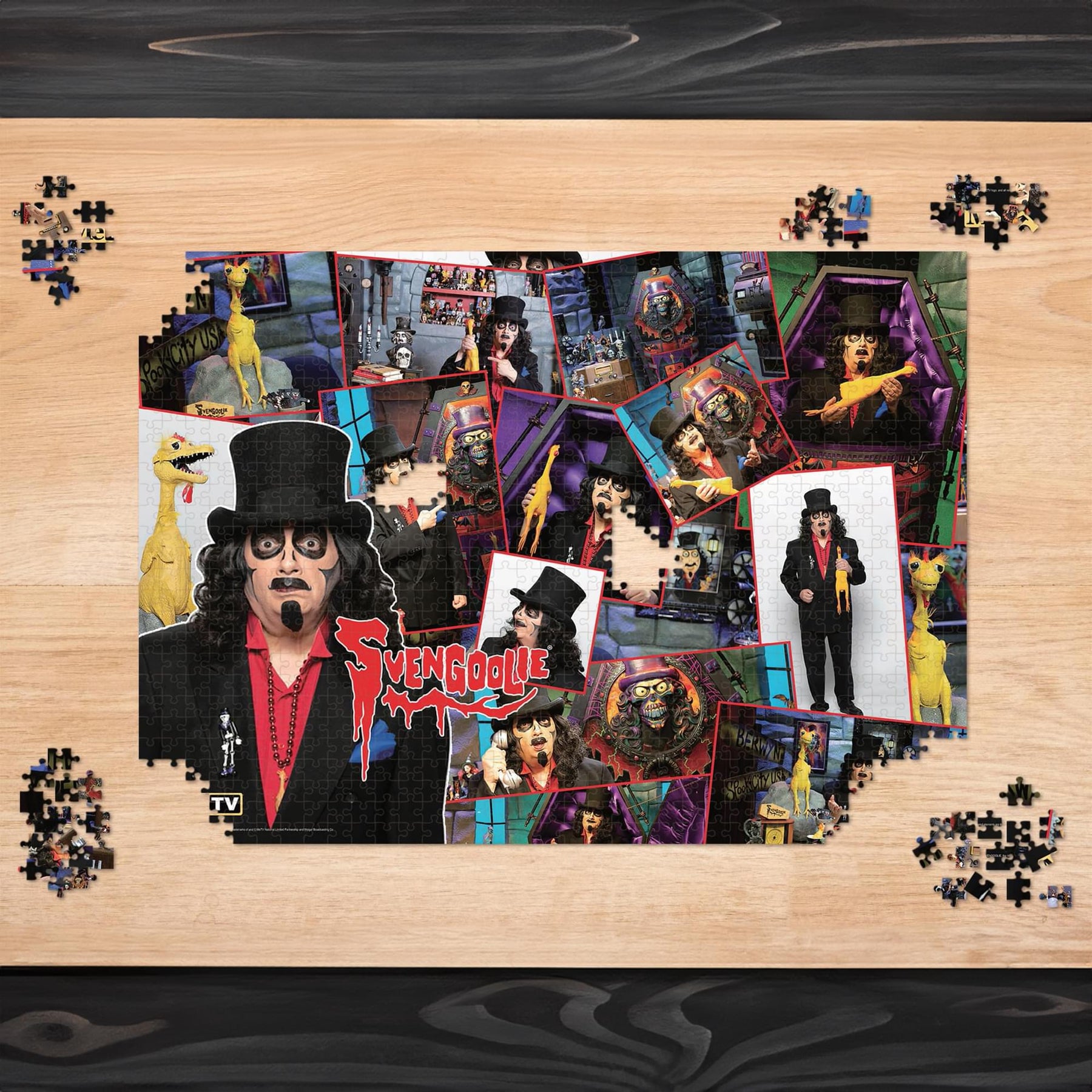 Svengoolie Collage 1000-Piece Jigsaw Puzzle | Toynk Exclusive