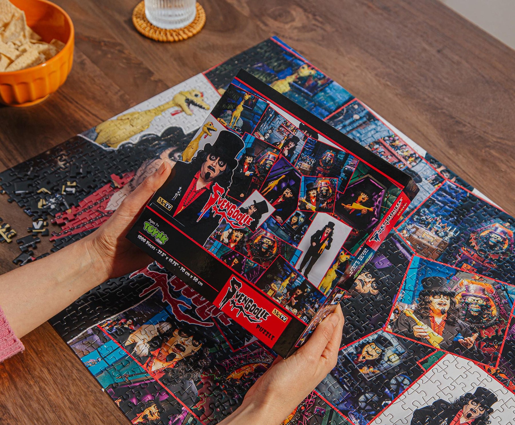 Svengoolie Collage 1000-Piece Jigsaw Puzzle | Toynk Exclusive