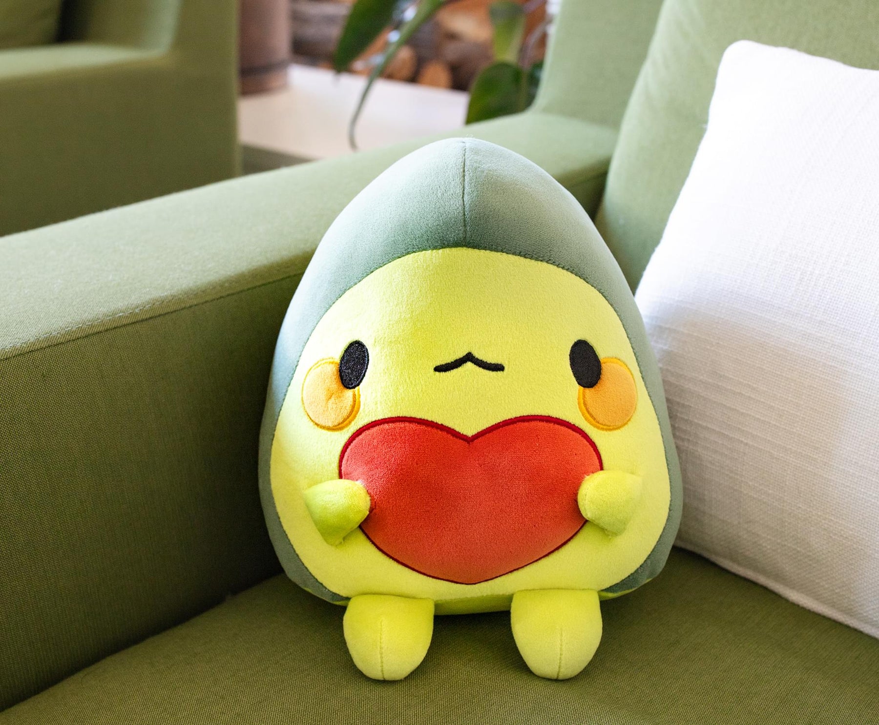 MochiOshis Avocado 9-Inch Character Plush Toy | Haruki Abokadoshi