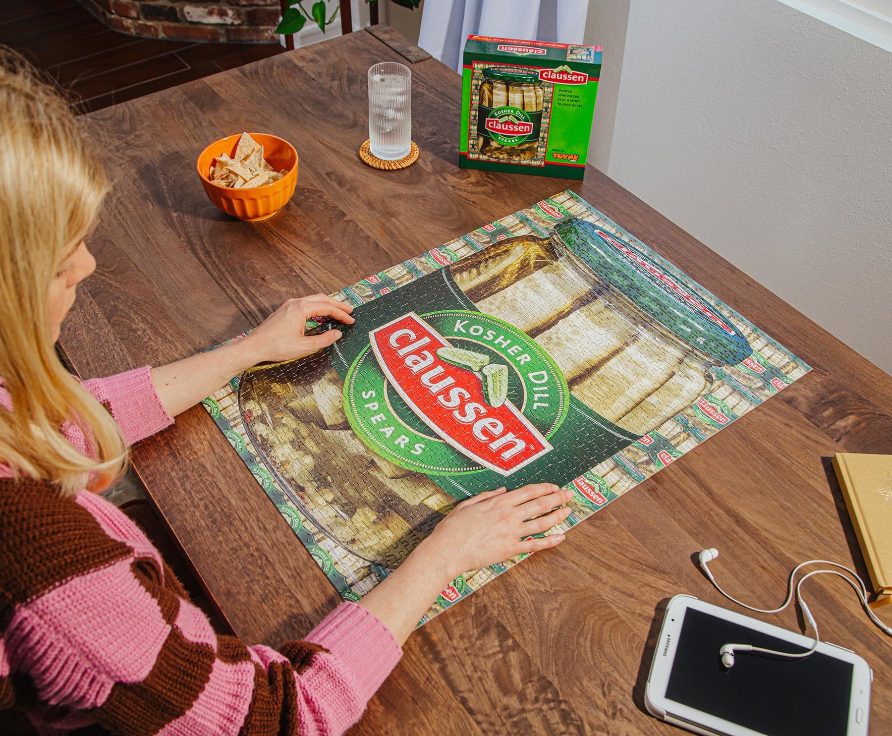 Claussen Pickles 1000-Piece Jigsaw Puzzle | Toynk Exclusive