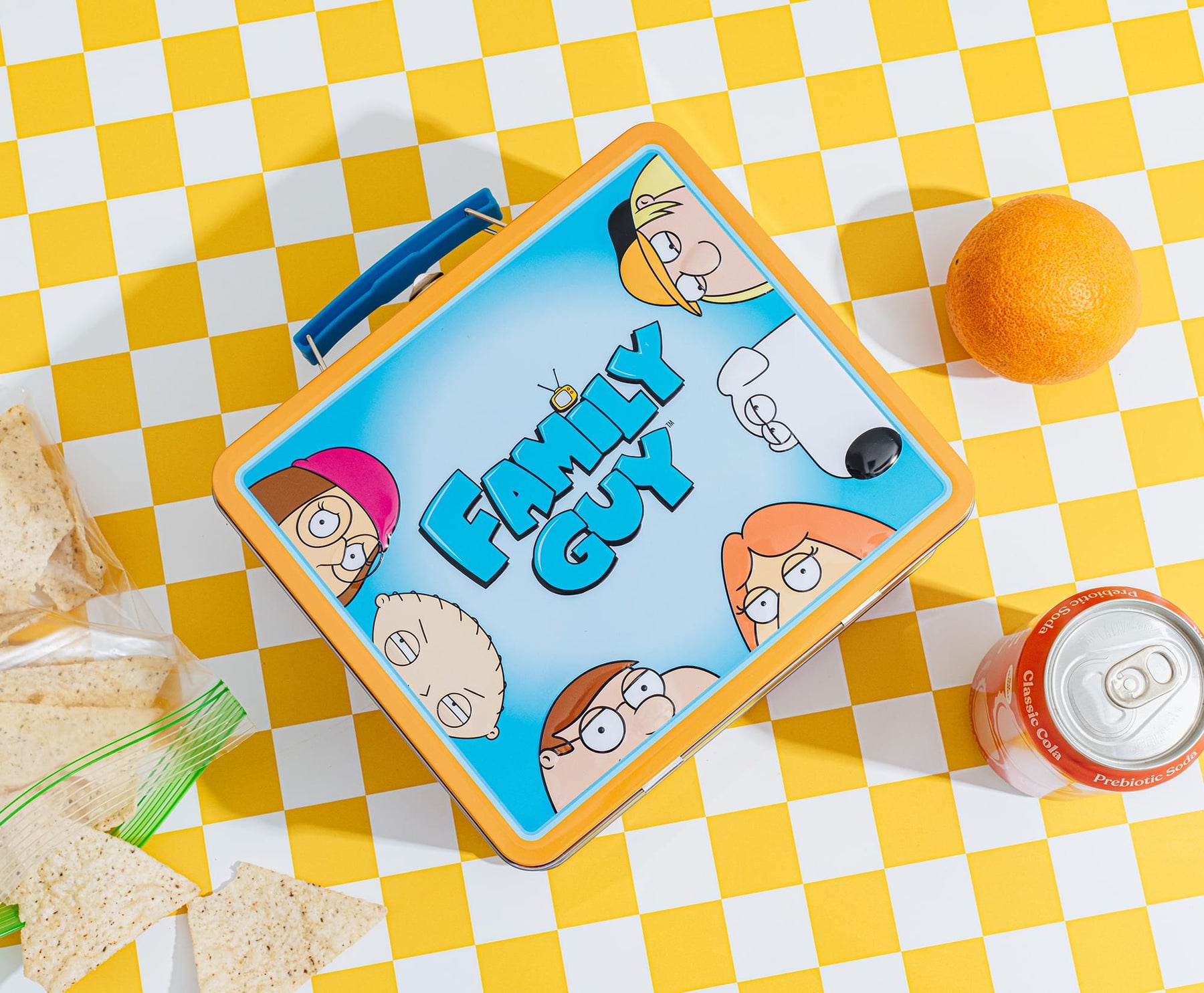 Family Guy Characters Metal Lunchbox