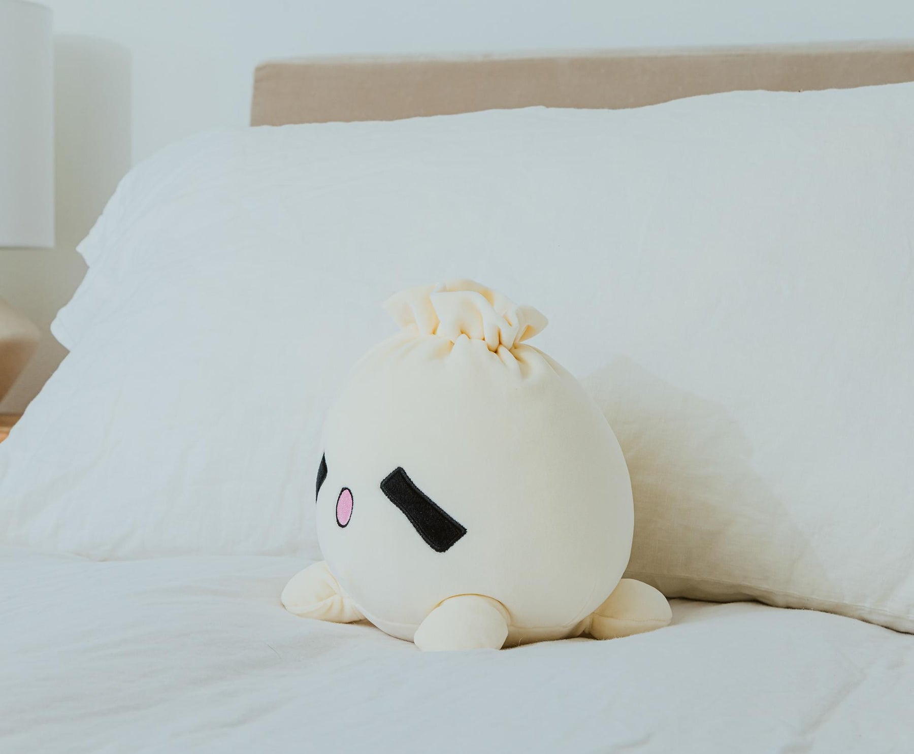 MoshiOshis Bao Bun 9-Inch Character Plush Toy | Mushiyume Baozi