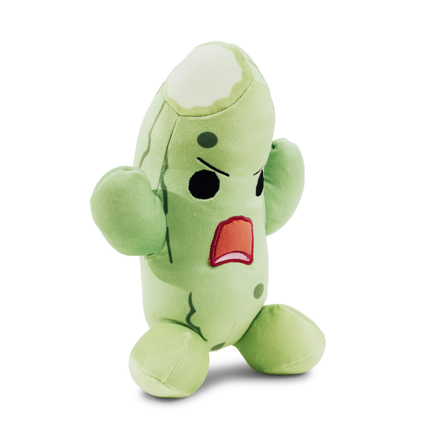 MoshiOshis Pickle 9-Inch Character Plush Toy | Sanda Tsukemono