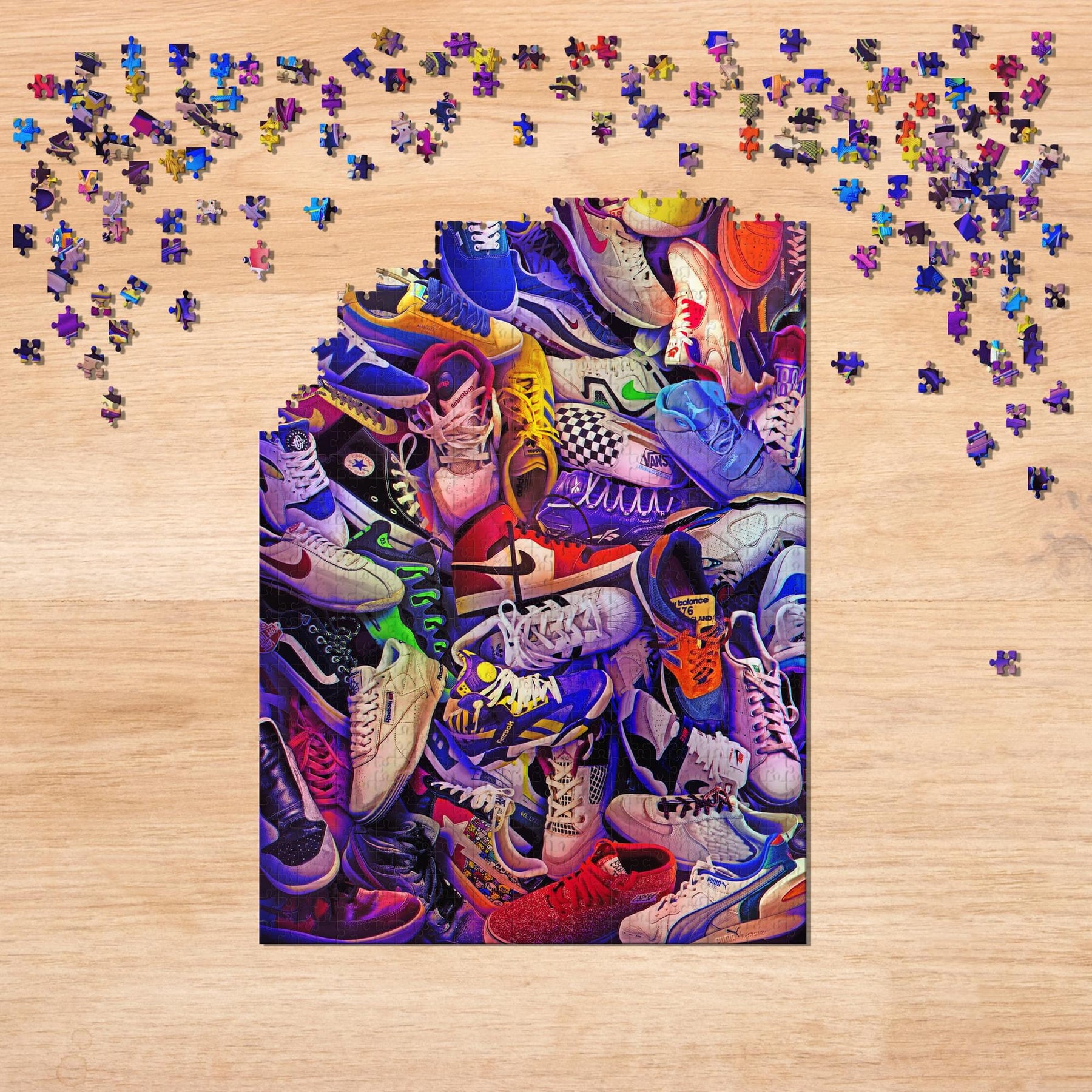 Sneakerheads 1000-Piece Jigsaw Puzzle | Toynk Exclusive