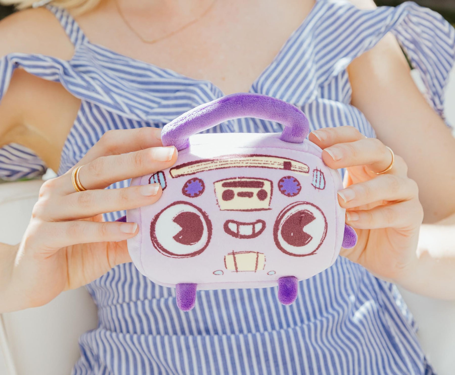 MochiOshis Boom Box 6-Inch Character Plush Toy | Suki Rajikase