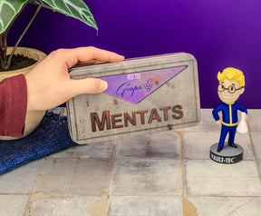 Fallout Grape Mentats Storage Tin Replica