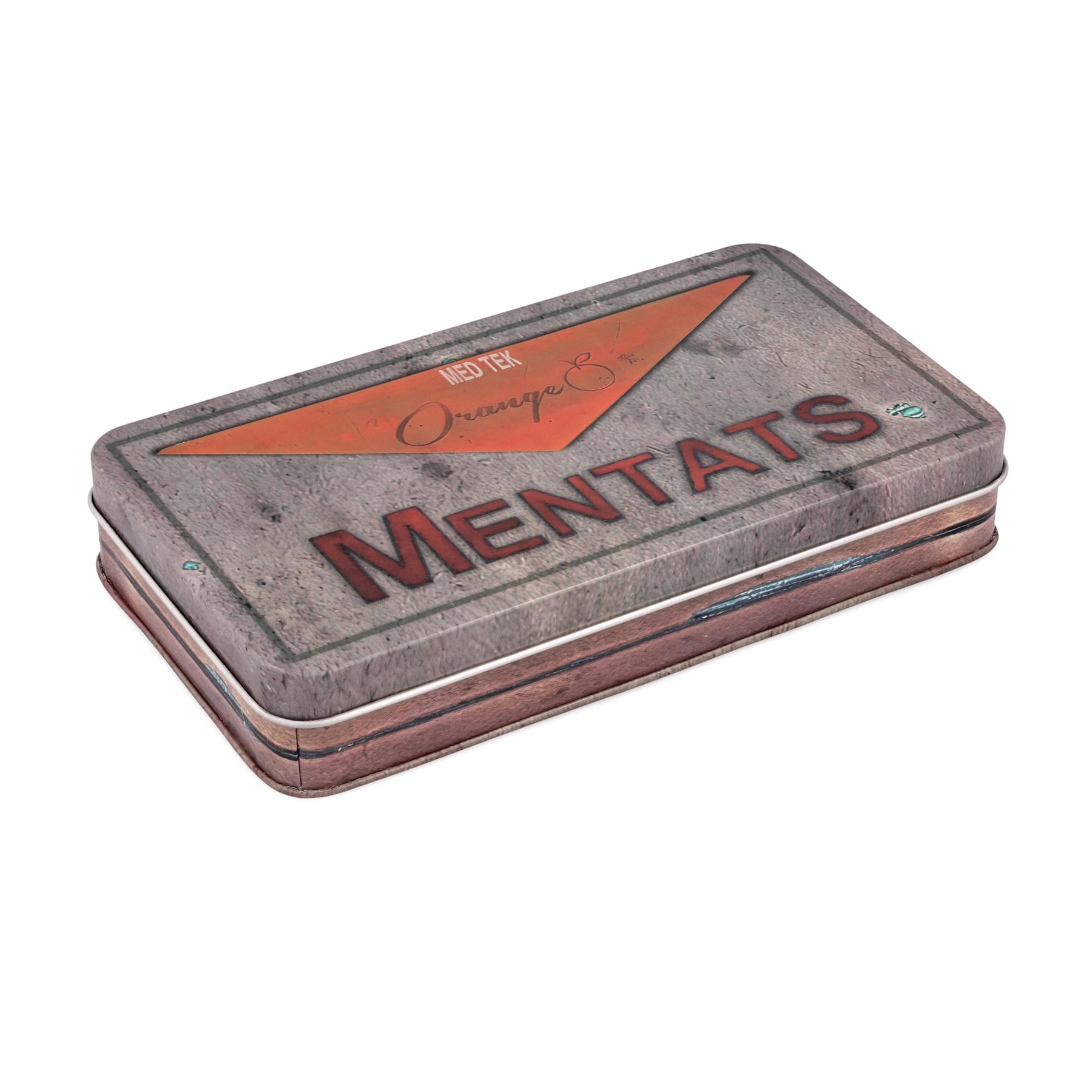 Fallout Orange Mentats Storage Tin Replica