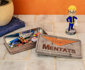 Fallout Orange Mentats Storage Tin Replica