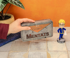 Fallout Orange Mentats Storage Tin Replica