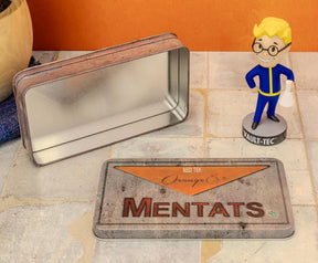 Fallout Orange Mentats Storage Tin Replica