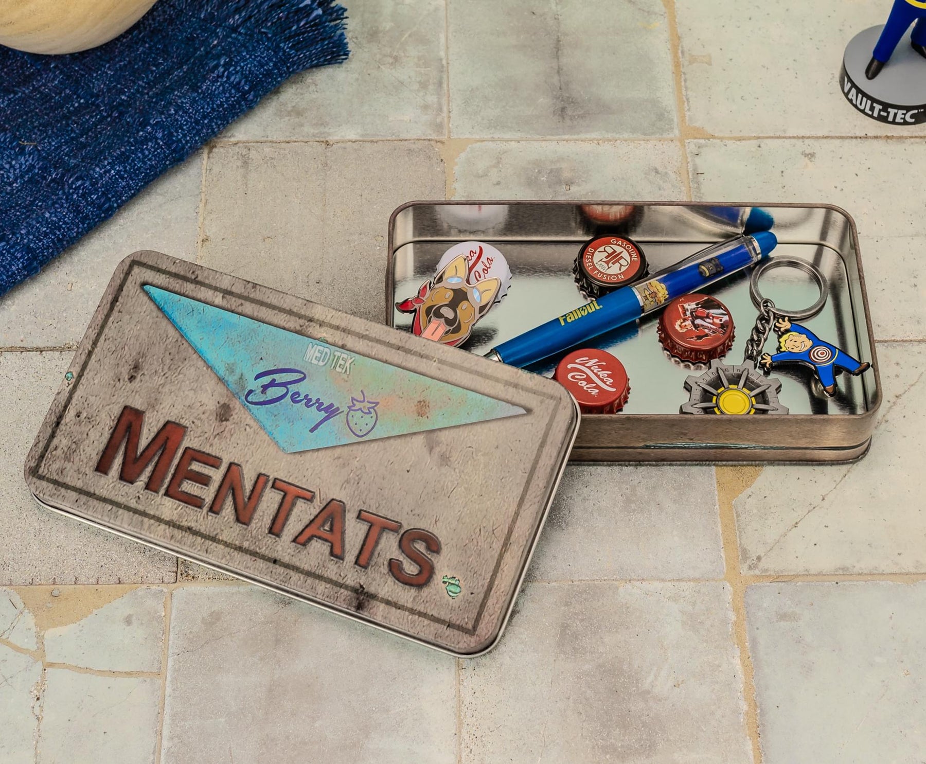 Fallout Berry Mentats Storage Tin Replica