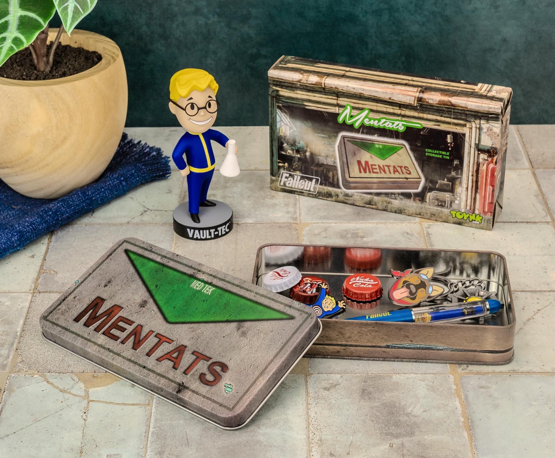 Fallout Mentats Storage Tin Replica