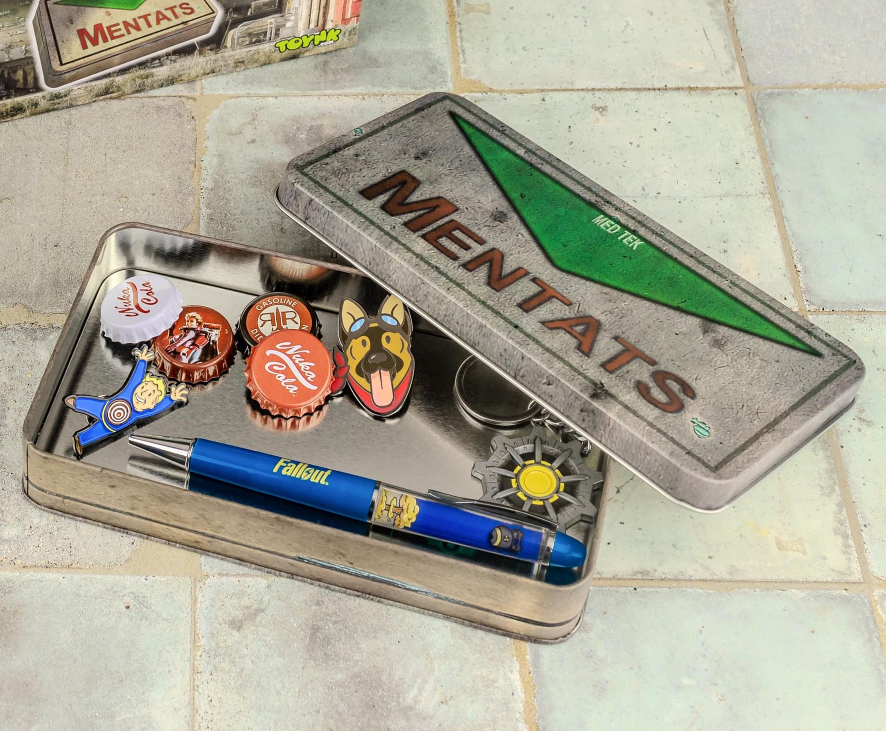 Fallout Mentats Storage Tin Replica