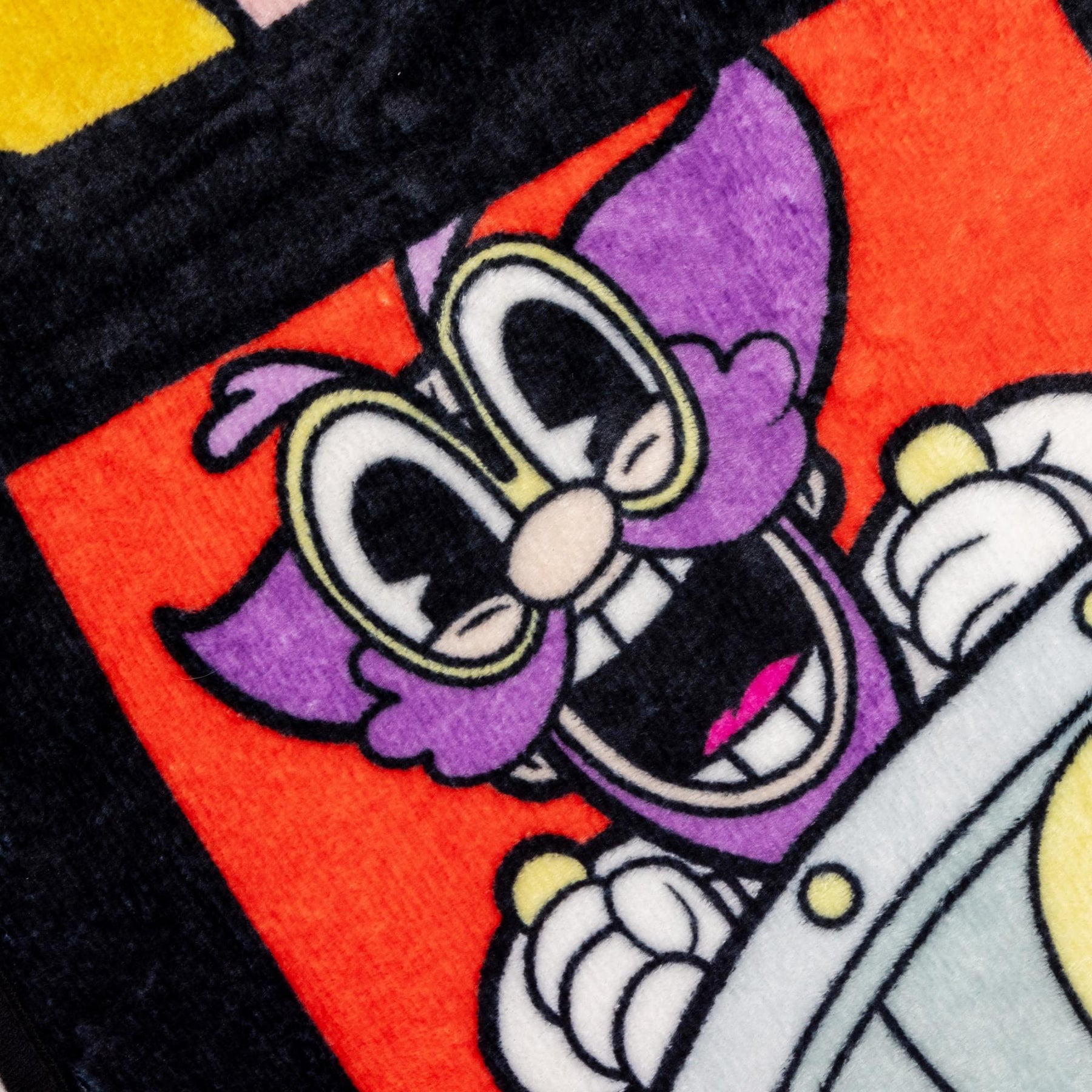 Cuphead Villains Fleece Throw Blanket | 45 x 60 Inches