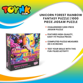 Universe of Unicorns Rainbow Fantasy Puzzle | 1000 Piece Jigsaw Puzzle