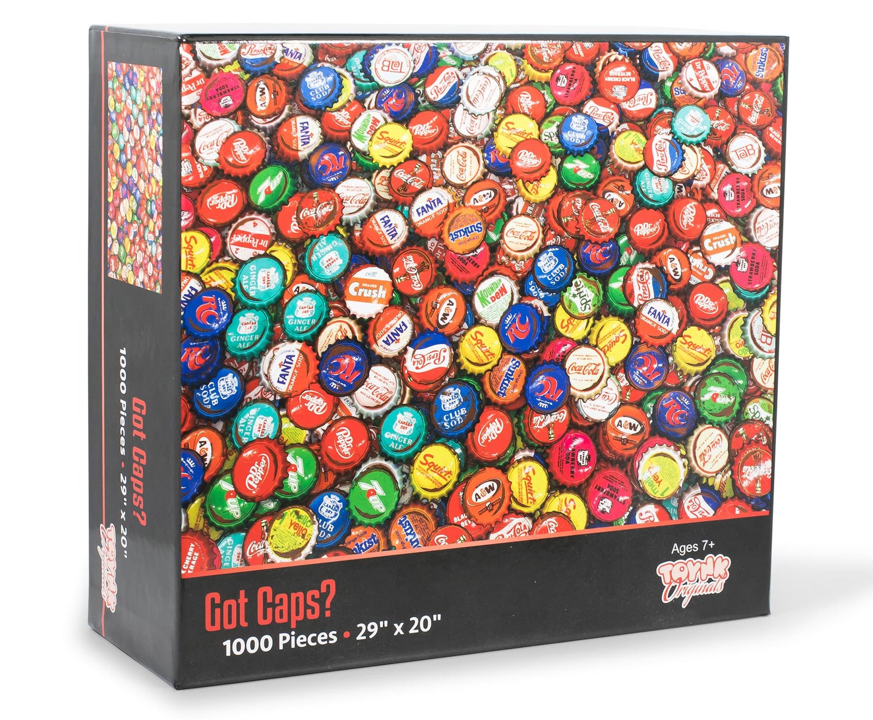 Got Caps? Soda Bottle Cap Puzzle For Adults And Kids | 1000 Piece Jigsaw Puzzle