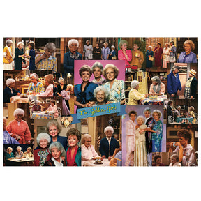 Golden Girls Collage '80s Puzzle For Adults And Kids | 1000 Piece Jigsaw Puzzle