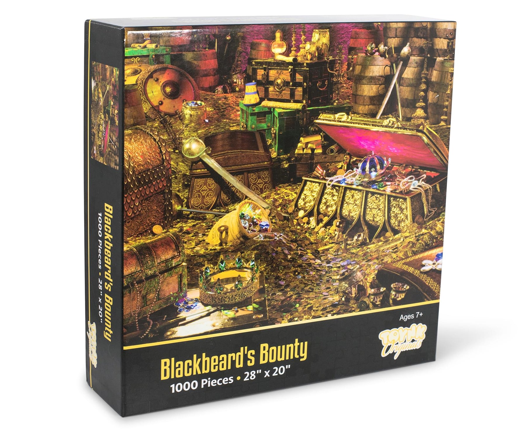 Blackbeard's Bounty Pirate Treasure Puzzle | 1000 Piece Jigsaw Puzzle