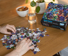 Rockem Sockem Mecha Robot Puzzle For Adults And Kids | 1000 Piece Jigsaw Puzzle