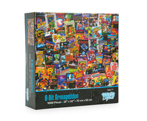 8-Bit Armageddon Retro Video Game Puzzle | 1000 Piece Jigsaw Puzzle