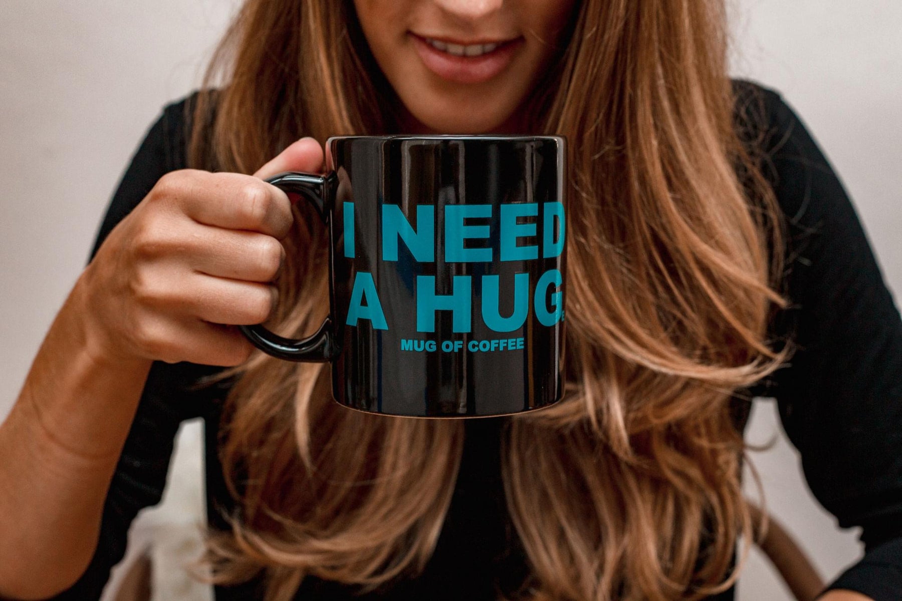 "I Need a HUGe Mug of Coffee" Ceramic Mug | Large Coffee Mug | 20 Ounces