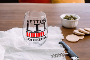 "Getting Lit" Oversized Stemless Wine Glass | Holds 20 Ounces