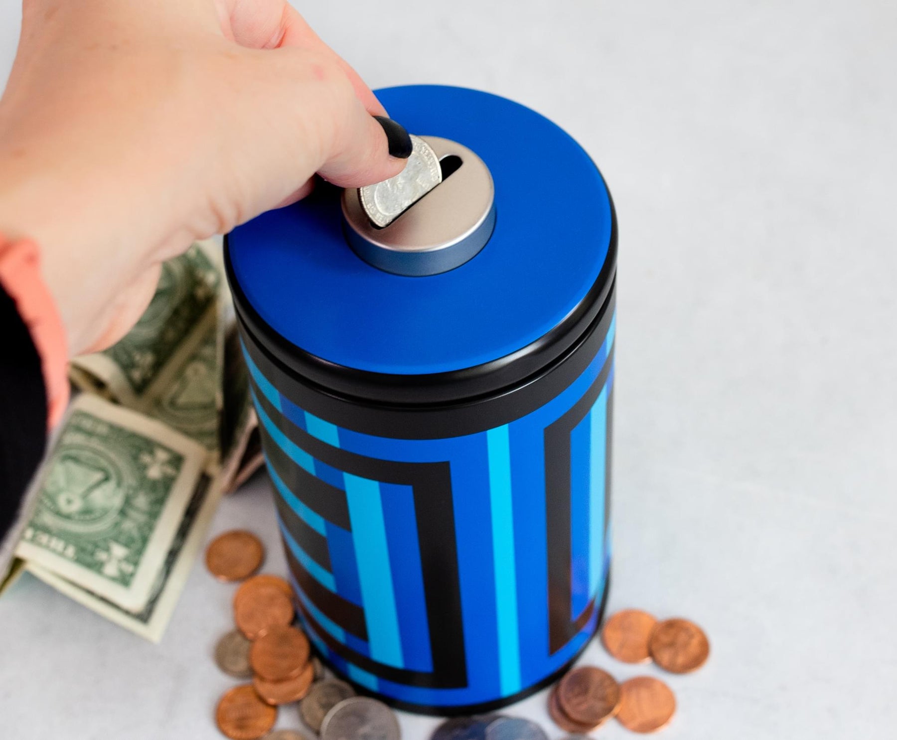 Mega Man Classic Energy Tank Coin Bank Storage Tin | Toynk Exclusive