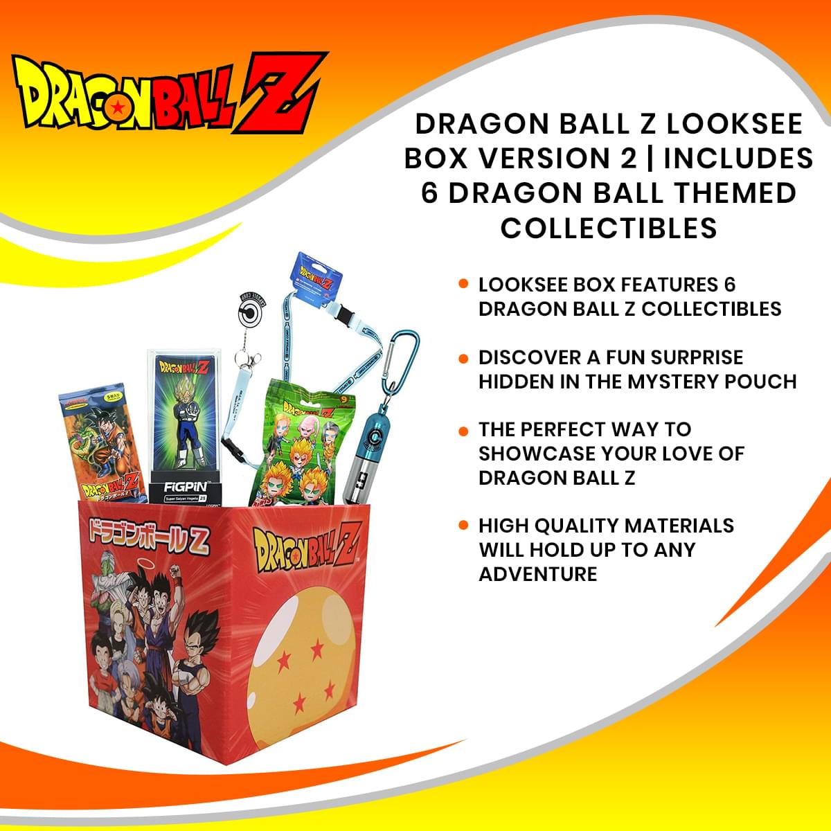 Dragon Ball Z Mystery Box Version 2 | Dragon Ball Themed Collectibles