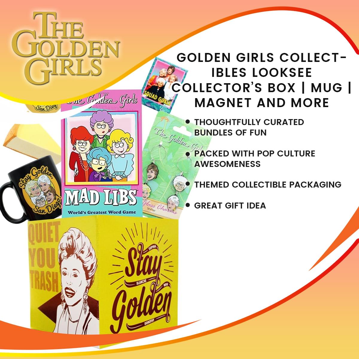 Golden Girls Collectibles Mystery Collector’s Themed Box