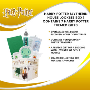 Harry Potter Slytherin House LookSee Box | Contains 7 Harry Potter Themed Gifts