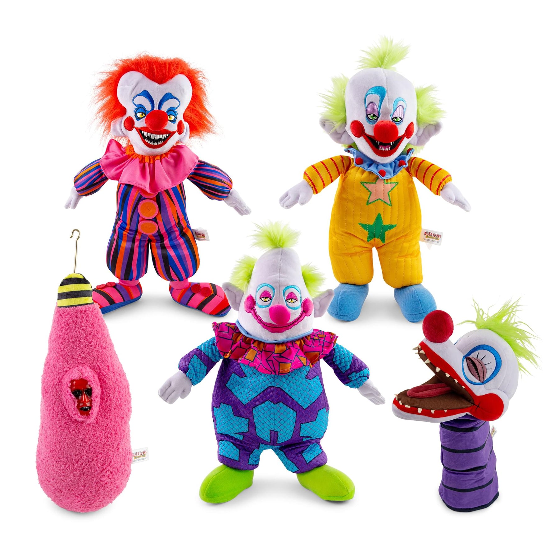 Killer Klowns From Outer Space Collector Plush Toy Set of 5