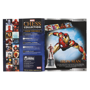 Eaglemoss Marvel Chess Collection Magazine | #2 Iron Man (Bishop)