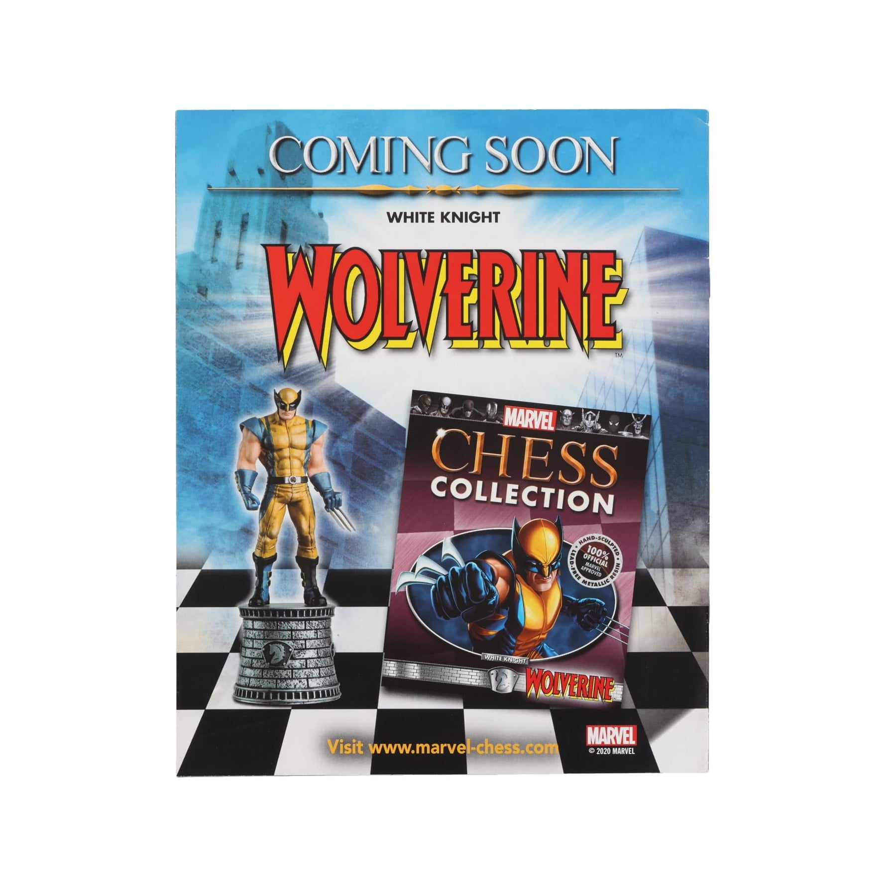 Eaglemoss Marvel Chess Collection Magazine | #2 Iron Man (Bishop)