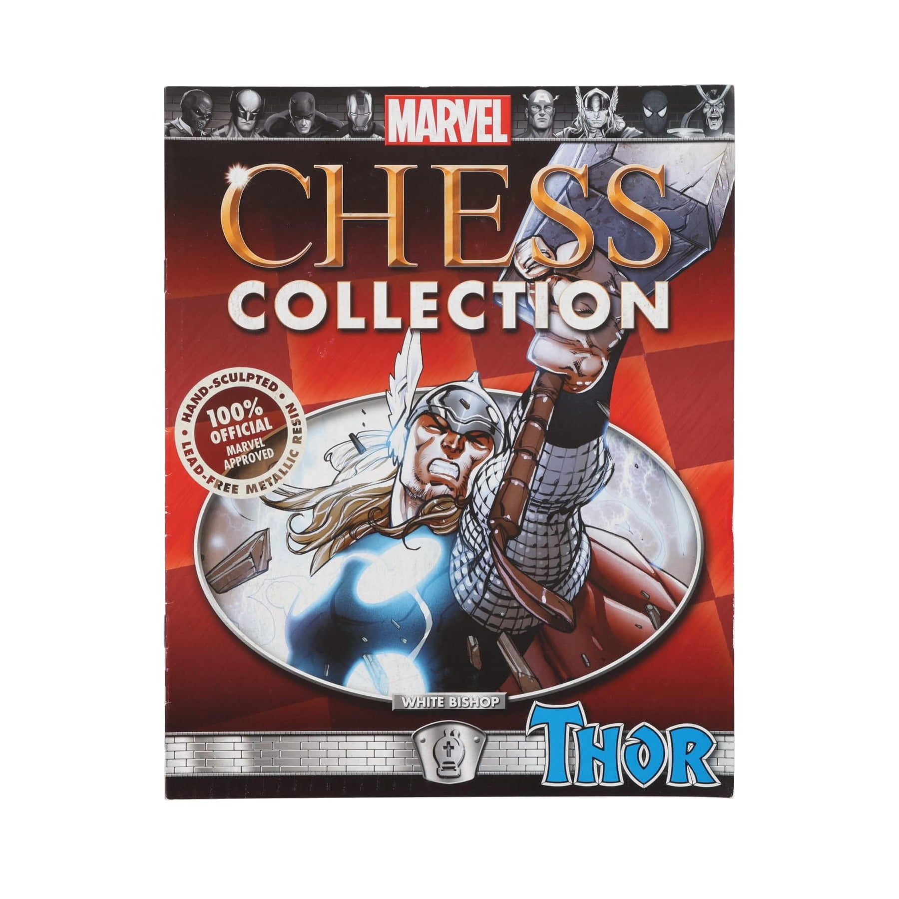 Eaglemoss Marvel Chess Collection Magazine | #8 Thor (Bishop)