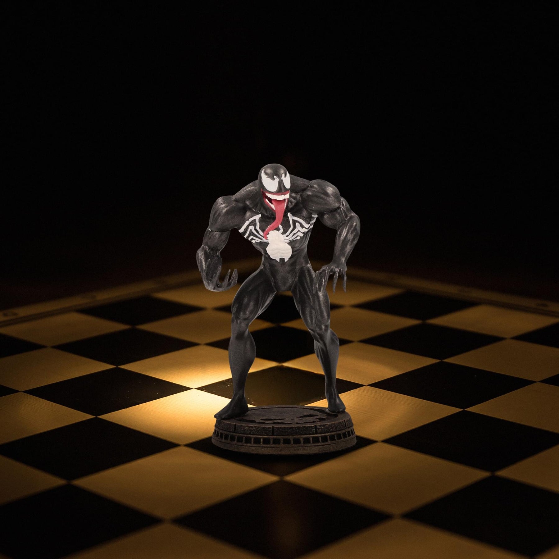 Eaglemoss Marvel Chess Collection #9 Venom (Pawn) | Chess Piece Only