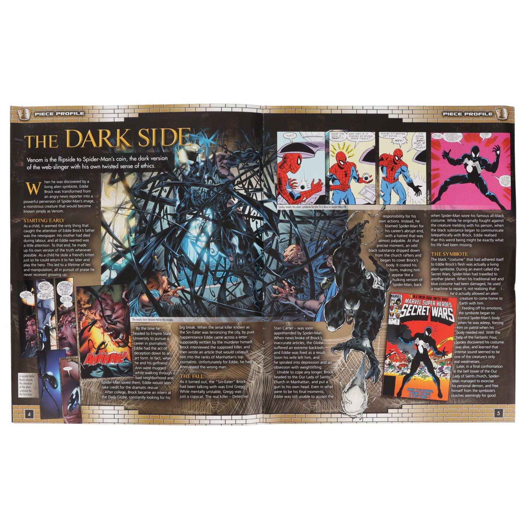 Marvel Chess Collection #9 Venom (Pawn) | Magazine Only